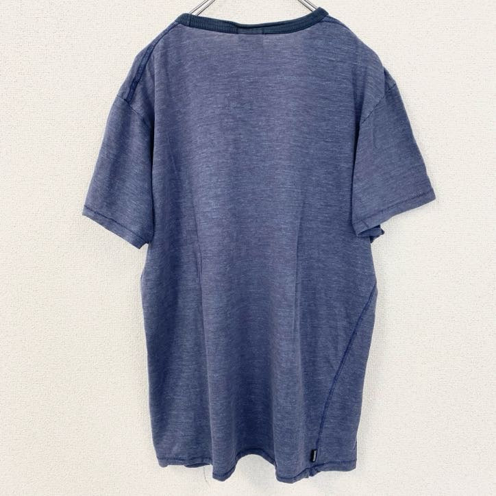 古着 used　イタリア製　FRANKLIN MARSHALL　半袖プリントTシャツ　スニーカー　靴　ヴィンテージ　2XLサイズ