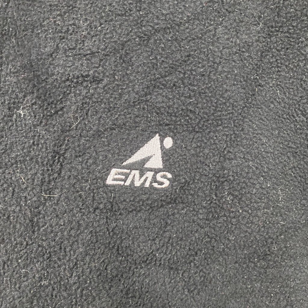 Eastern Mountain Sports　フルジップフリースベスト　黒　ブラック　Mサイズ
