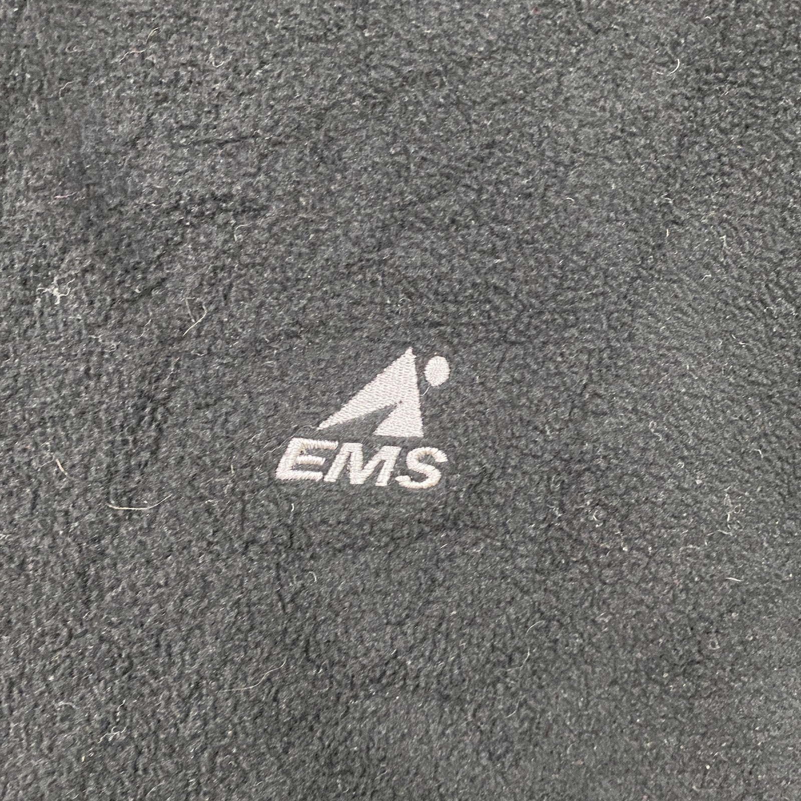 Eastern Mountain Sports　フルジップフリースベスト　黒　ブラック　Mサイズ