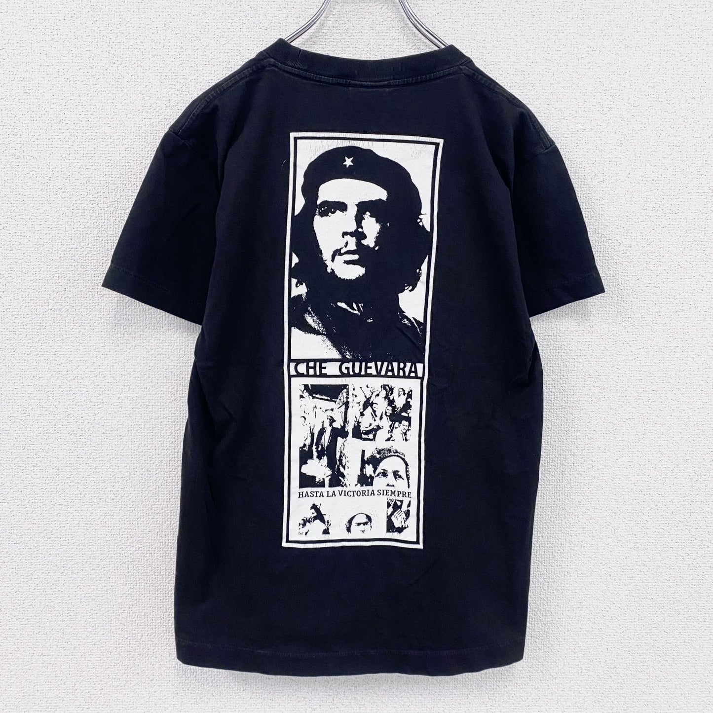 90s　ROCK EAGLE　 Che Guevara　チェゲバラ　半袖Tシャツ　ヴィンテージ　黑　ブラック　Mサイズ