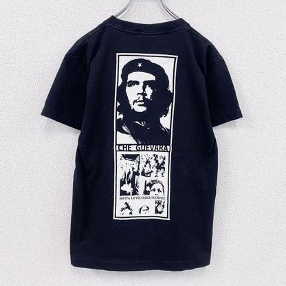 90s　ROCK EAGLE　 Che Guevara　チェゲバラ　半袖Tシャツ　ヴィンテージ　黑　ブラック　Mサイズ