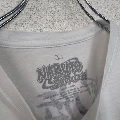 古着 used　NARUTO　ナルト　半袖アニメプリントTシャツ　JUMP　ジャンプ　クルーネック　レトロデザイン　Lサイズ