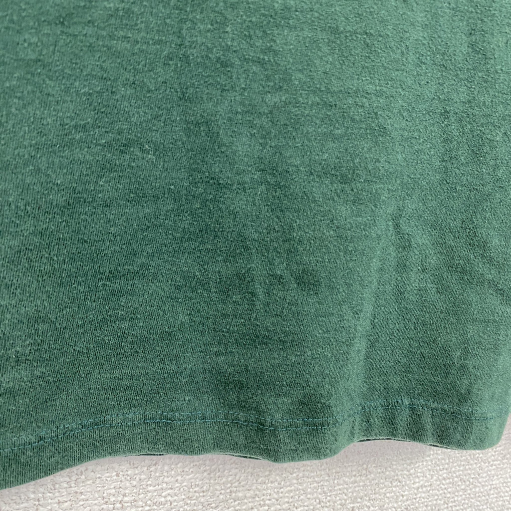 POLO RALPH LAUREN　ラルフローレン　半袖プリントTシャツ　ロゴプリント　デカロゴ　緑　グリーン　Mサイズ