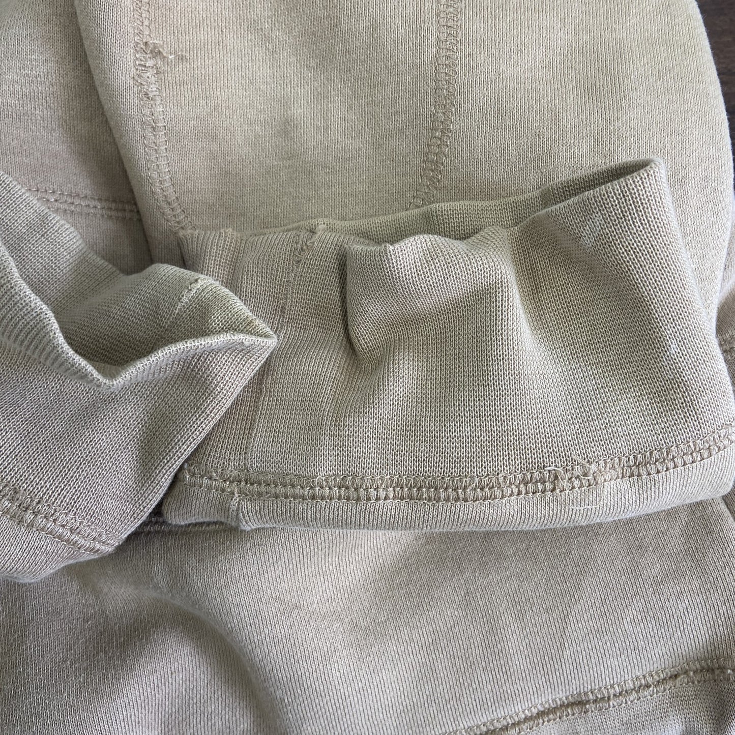 THE NORTH FACE　ザ・ノースフェイス　フルジップスウェットパーカー/フーディー　裏ボア　ベージュ　Lサイズ