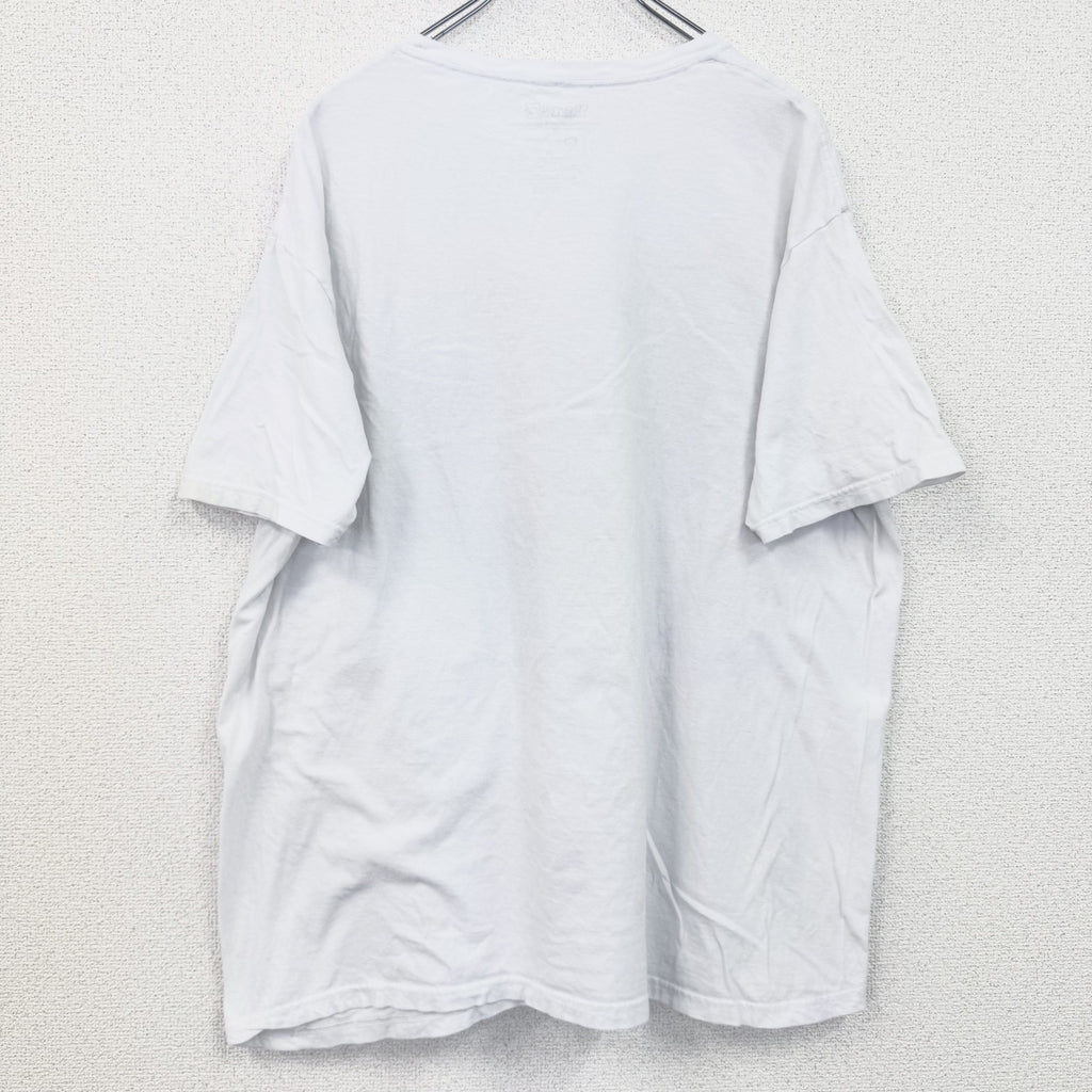 古着 used　ドラゴンボールZ　半袖アニメプリントTシャツ　ジャンプ　JUMP　クルーネック　レトロ　白　ホワイト　XLサイズ