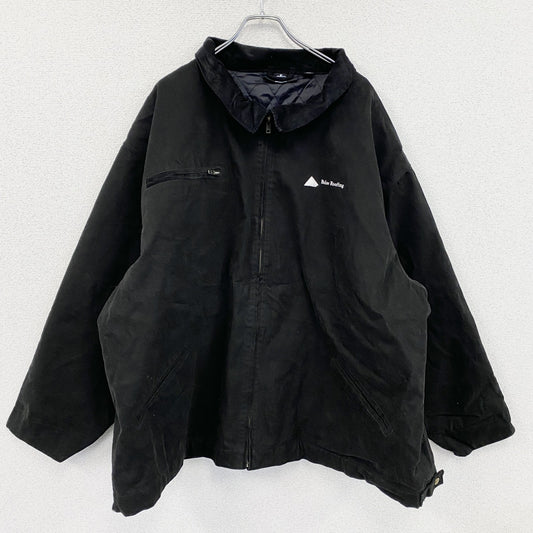 dunbrooke　フルジップダックジャケット　コーデュロイカラー　黒　ブラック　3XLサイズ