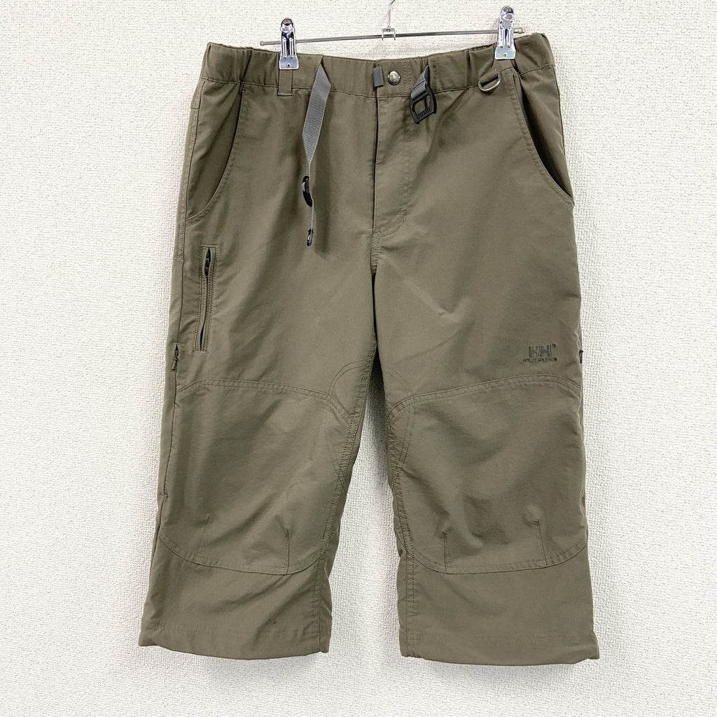 HELLY HANSEN　へリーハンセン　ハーフパンツ/ショートパンツ　ジップフライ　茶　ブラウン　Lサイズ