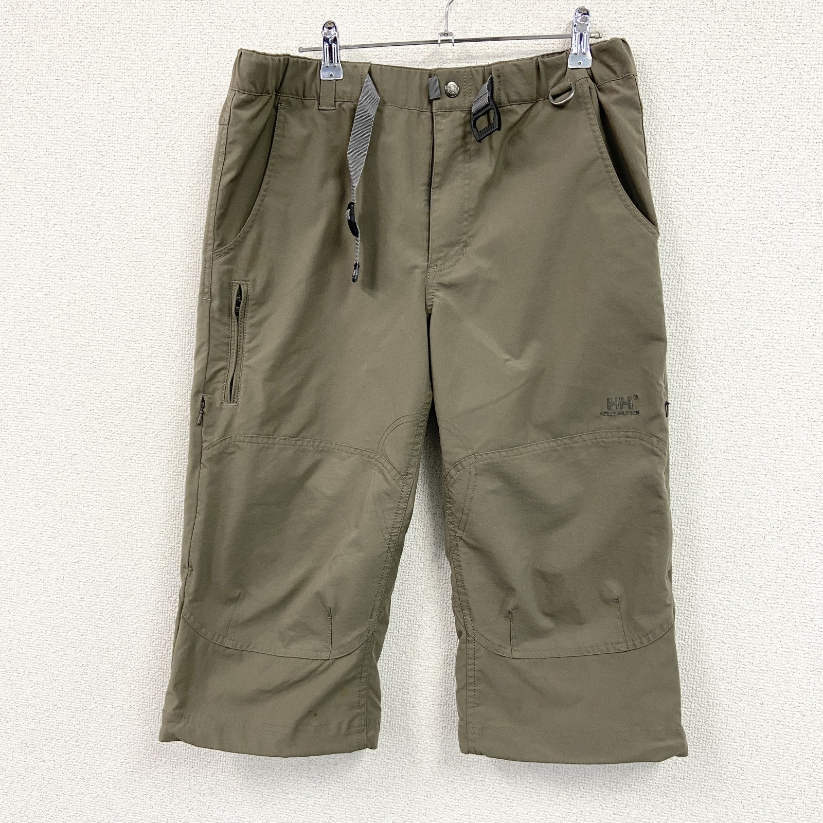 HELLY HANSEN　へリーハンセン　ハーフパンツ/ショートパンツ　ジップフライ　茶　ブラウン　Lサイズ