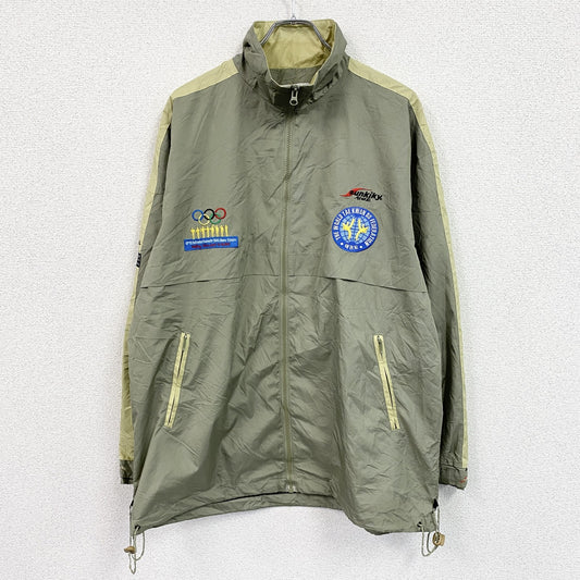sunbird　サンバード　フルジップジャケット　カーキ　110サイズ