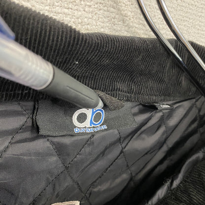 dunbrooke　フルジップダックジャケット　コーデュロイカラー　黒　ブラック　3XLサイズ