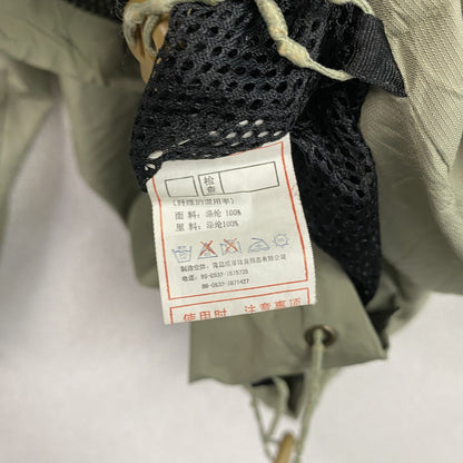 00s　sunbird　サンバード　アテネオリンピック　フルジップジャケット　刺繍ロゴ　ワッペン　カーキ　110サイズ