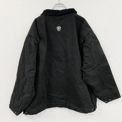 dunbrooke　フルジップダックジャケット　コーデュロイカラー　黒　ブラック　3XLサイズ