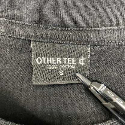古着 used　OTHER TEE　半袖プリントTシャツ　オオカミ　バイク　春夏服　ヴィンテージ風　クルーネック　黒　Sサイズ