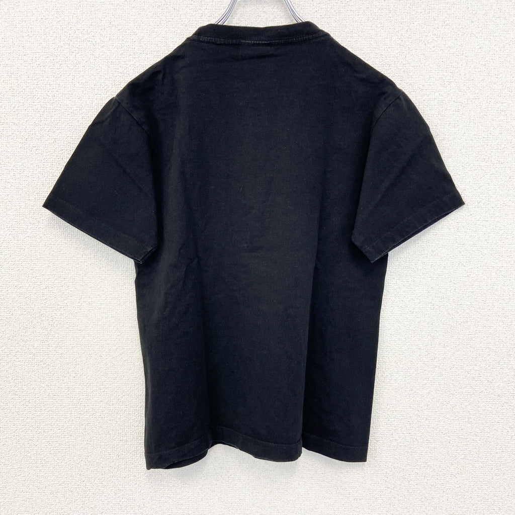 古着 used　OTHER TEE　半袖プリントTシャツ　オオカミ　バイク　春夏服　ヴィンテージ風　クルーネック　黒　Sサイズ