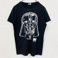 古着 used　STARWARS　スターウォーズ　半袖キャラクタープリントTシャツ　ダースベイダー　黒　ブラック　Mサイズ