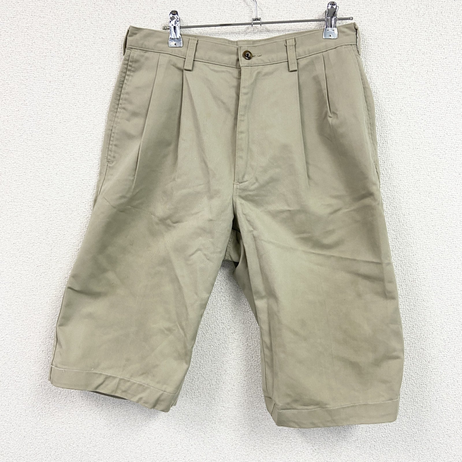 haggar generations　ハーフパンツ/ショートパンツ　ジップフライ　ベージュ