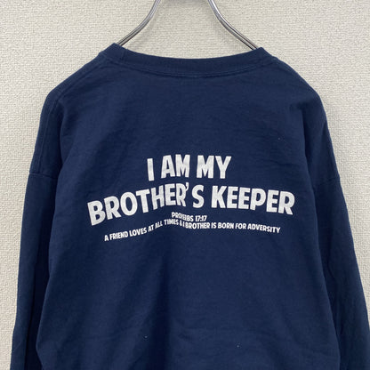 GILDAN　ギルダン　長袖Tシャツ/ロンT　Renewal Ranch　紺　ネイビー　XLサイズ