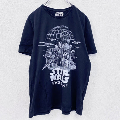 COTTON DIVISION　STARWARS　スターウォーズ　半袖Tシャツ　キャラクターT　黑　ブラック　Lサイズ