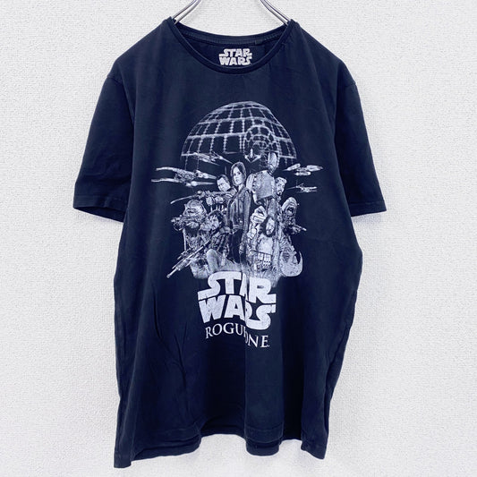 COTTON DIVISION　STARWARS　スターウォーズ　半袖Tシャツ　キャラクターT　黑　ブラック　Lサイズ