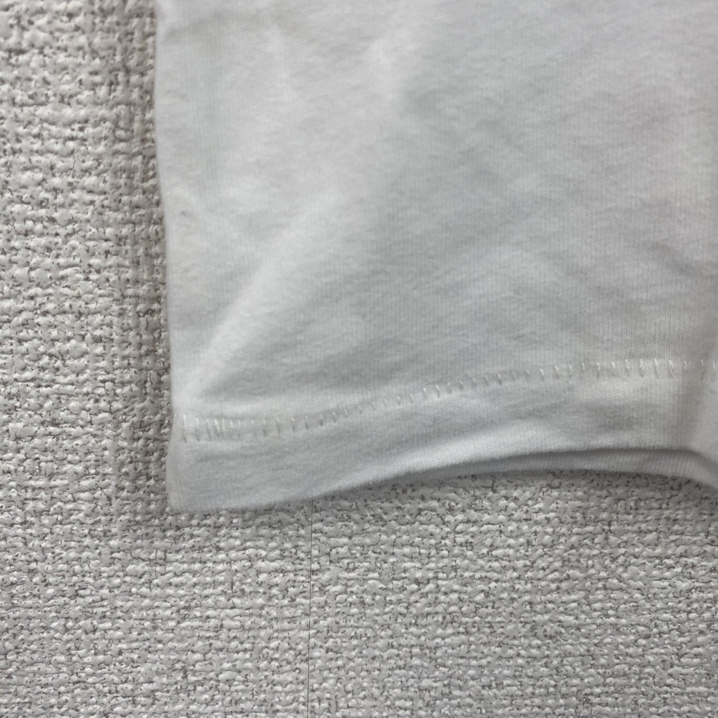 Abercrombie&Fitch　アバクロンビー&フィッッチ　半袖プリントTシャツ　シングルステッチ　白　ホワイト　Sサイズ