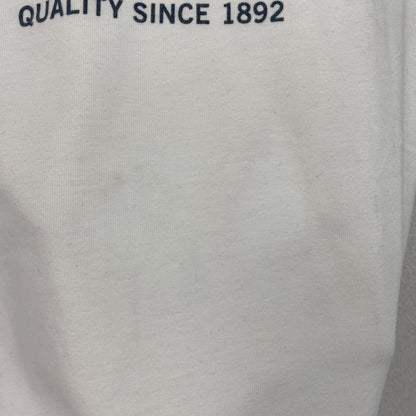 Abercrombie&Fitch　アバクロンビー&フィッッチ　半袖プリントTシャツ　シングルステッチ　白　ホワイト　Sサイズ