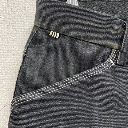 adidas　アディダス　デニムパンツ/ジーンズ　黒　ブラック　82サイズ