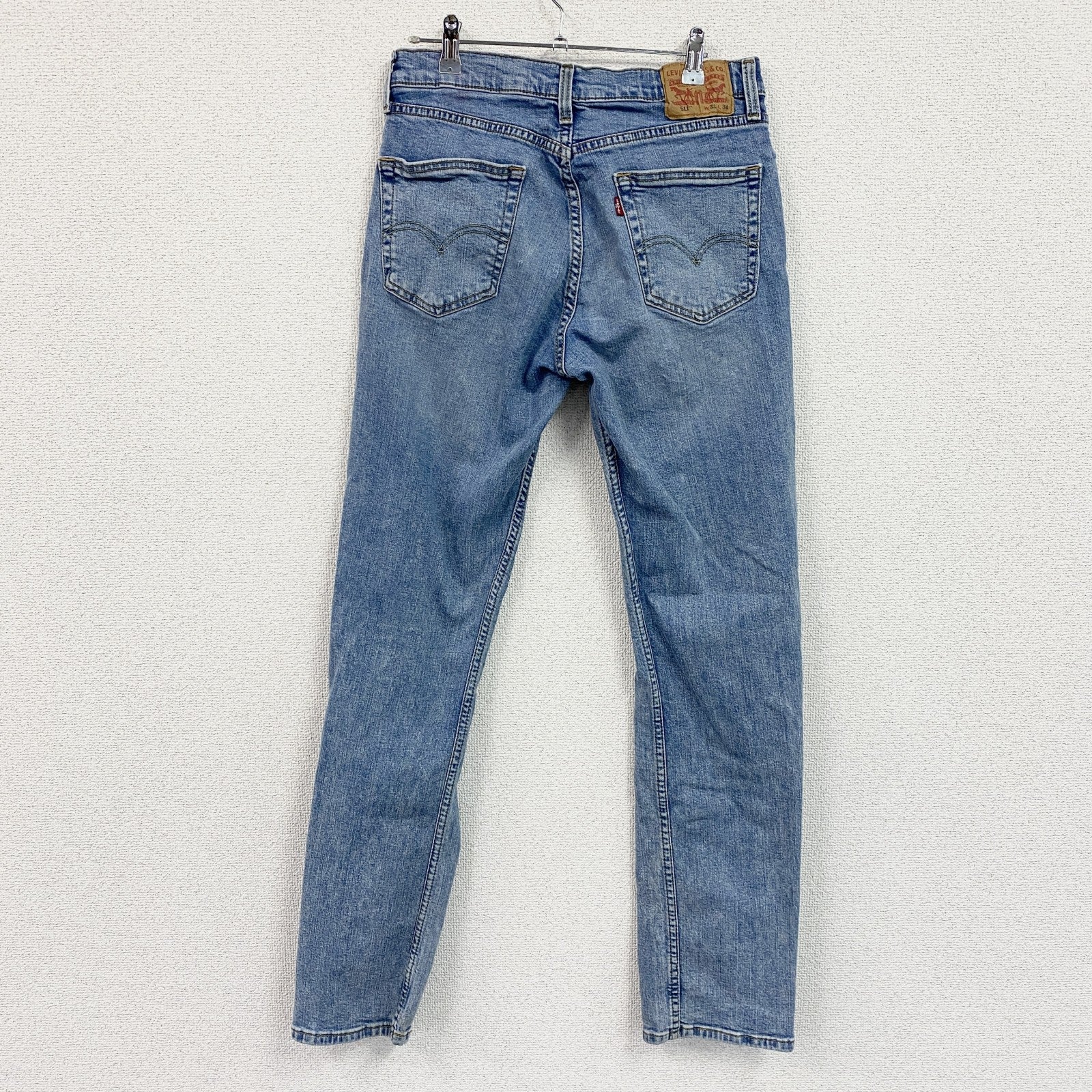 Levi’s　リーバイス　511　デニムパンツ/ジーンズ　ジップフライ　縦落ち　インディゴ　W31サイズ