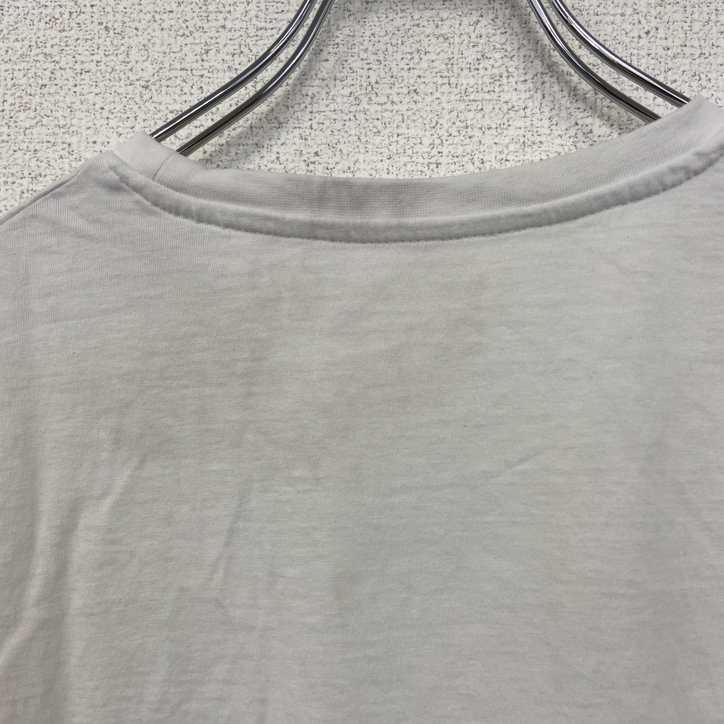 ELEVATE　半袖プリントアニマルTシャツ　ペリカン　Tuschen　ポスター　クルーネック　白　ホワイト　Lサイズ