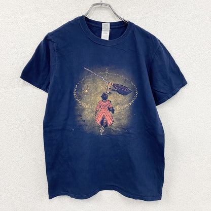 GILDAN　ギルダン　半袖プリントTシャツ　ハリーポッター　紺　ネイビー　Mサイズ