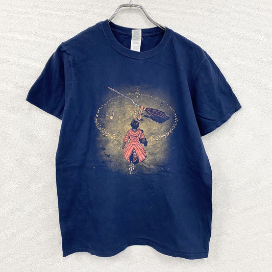 GILDAN　ギルダン　半袖プリントTシャツ　ハリーポッター　紺　ネイビー　Mサイズ