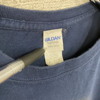 GILDAN　ギルダン　半袖プリントTシャツ　ハリーポッター　紺　ネイビー　Mサイズ