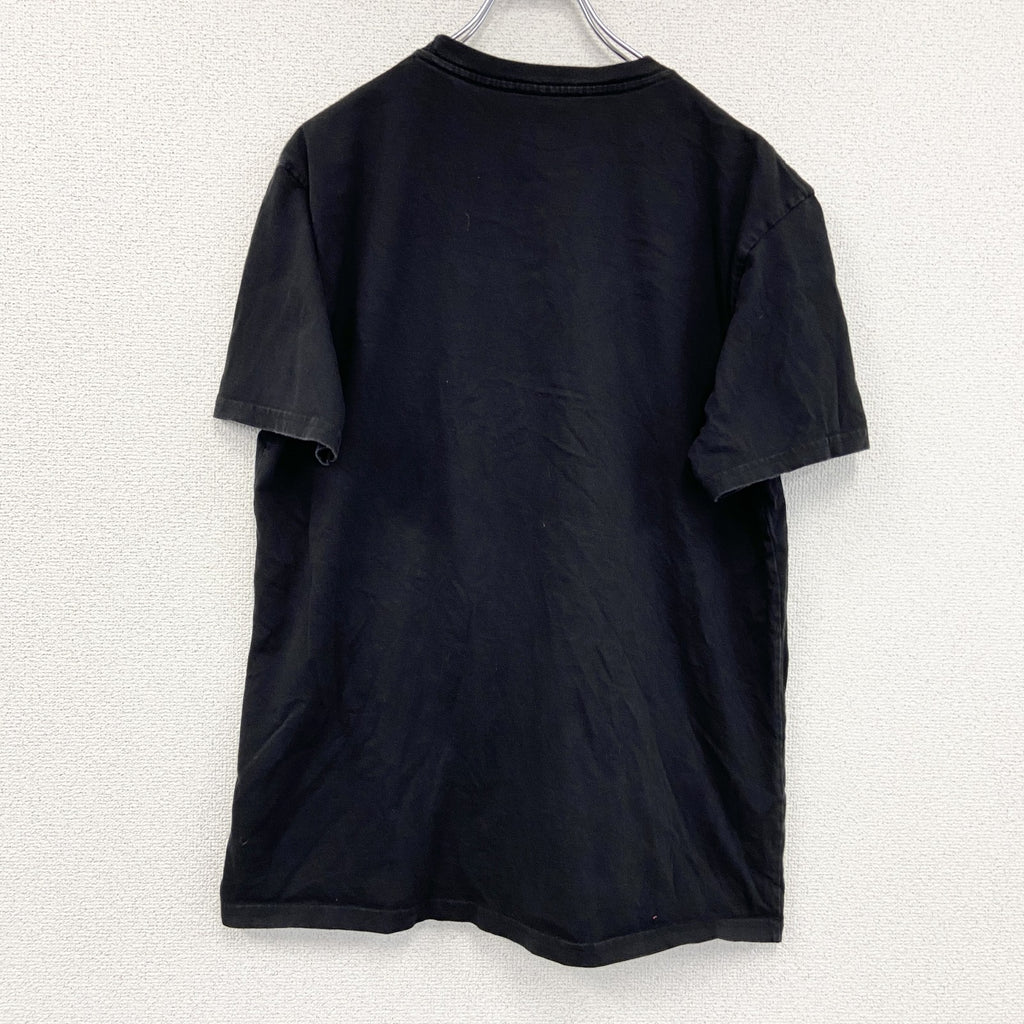 PDLIF　半袖プリントTシャツ　黒　ブラック　Lサイズ