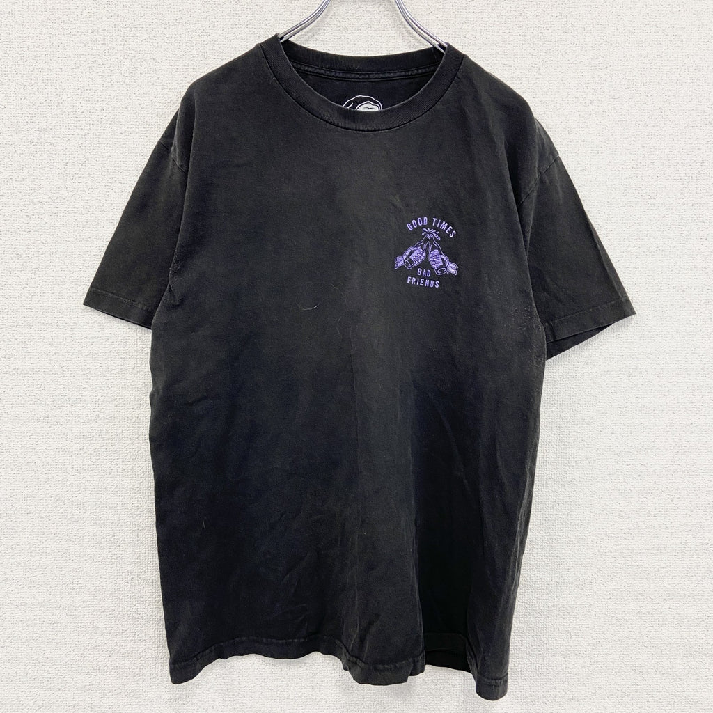 LURKING CLASS　半袖プリントTシャツ　黒　ブラック　Lサイズ