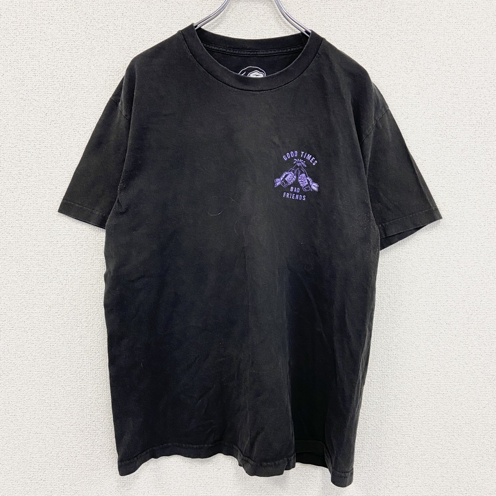 LURKING CLASS　半袖プリントTシャツ　黒　ブラック　Lサイズ