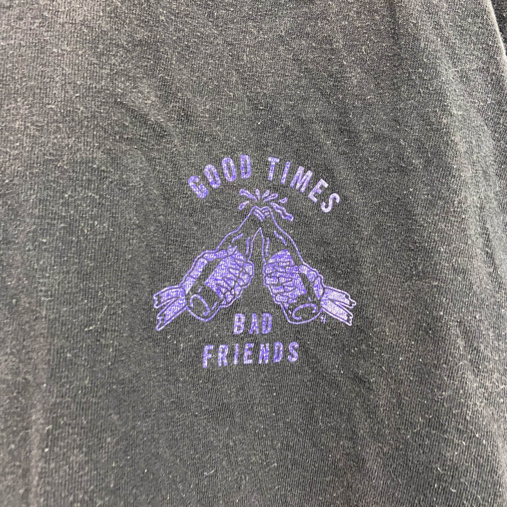 LURKING CLASS　半袖プリントTシャツ　黒　ブラック　Lサイズ