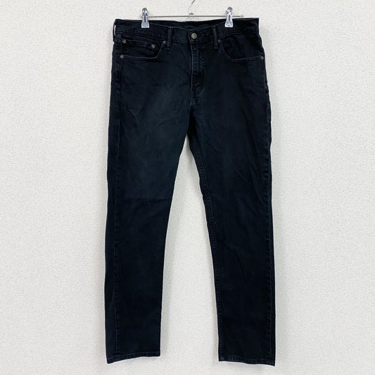 Levi’s　リーバイス　511　ブラックデニムパンツ/ジーンズ　ジップフライ　黒　ブラック　W34サイズ