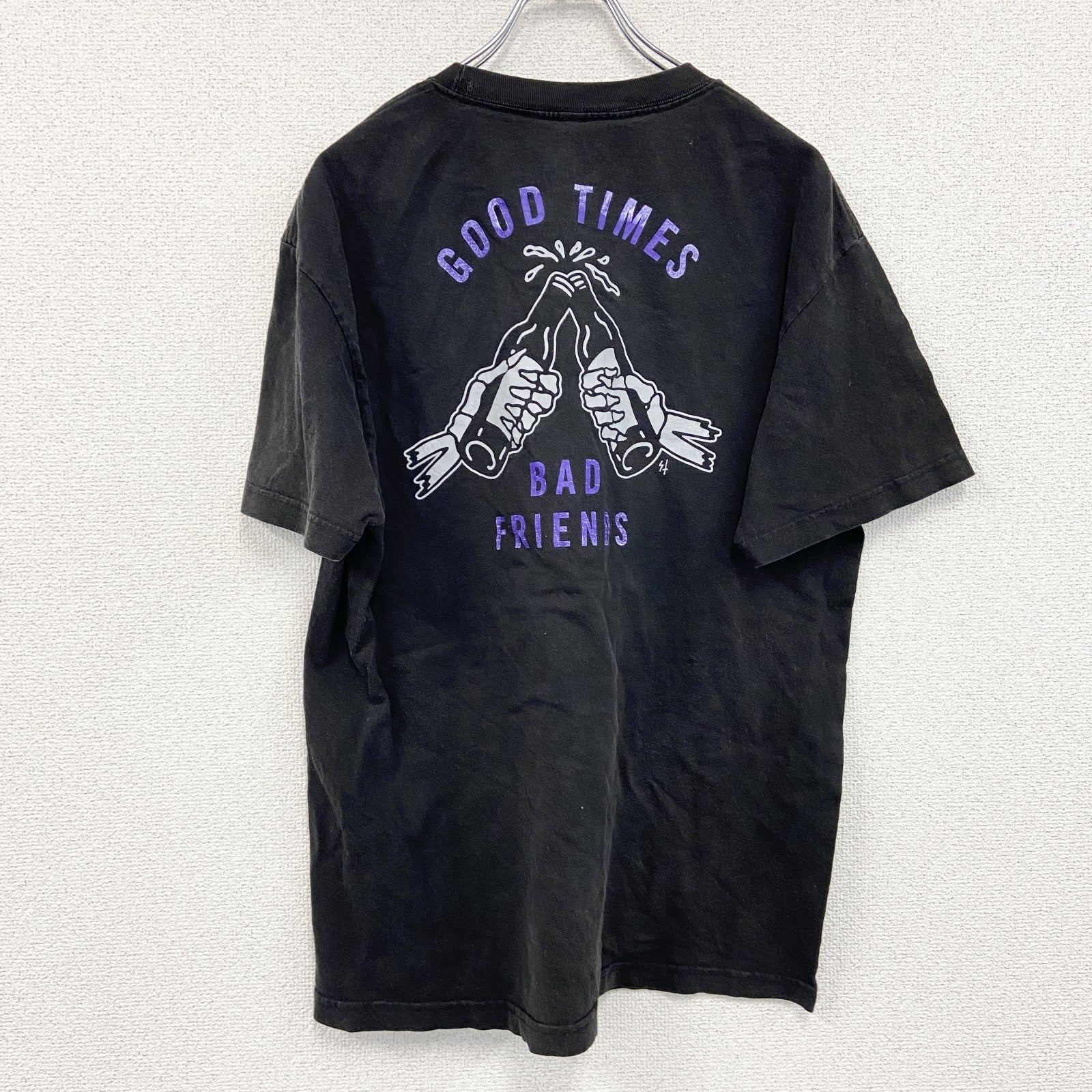 LURKING CLASS　半袖プリントTシャツ　黒　ブラック　Lサイズ