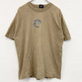 WAVE RIDING VEHICLES　半袖プリントTシャツ　茶色　ブラウン　Lサイズ