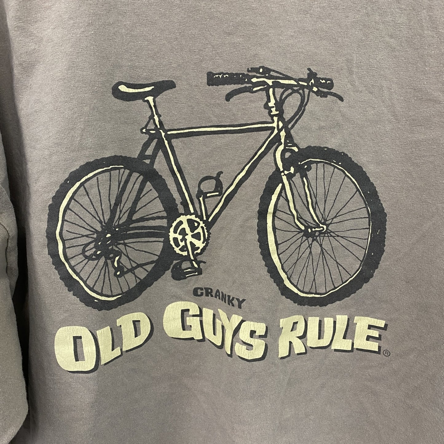 OLD GUYS RULE　半袖プリントTシャツ　ベージュ　2XLサイズ