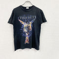 MICHAEL JACKSON　マイケルジャクソン　This is it　半袖プリントコンサートTシャツ　黒　ブラック