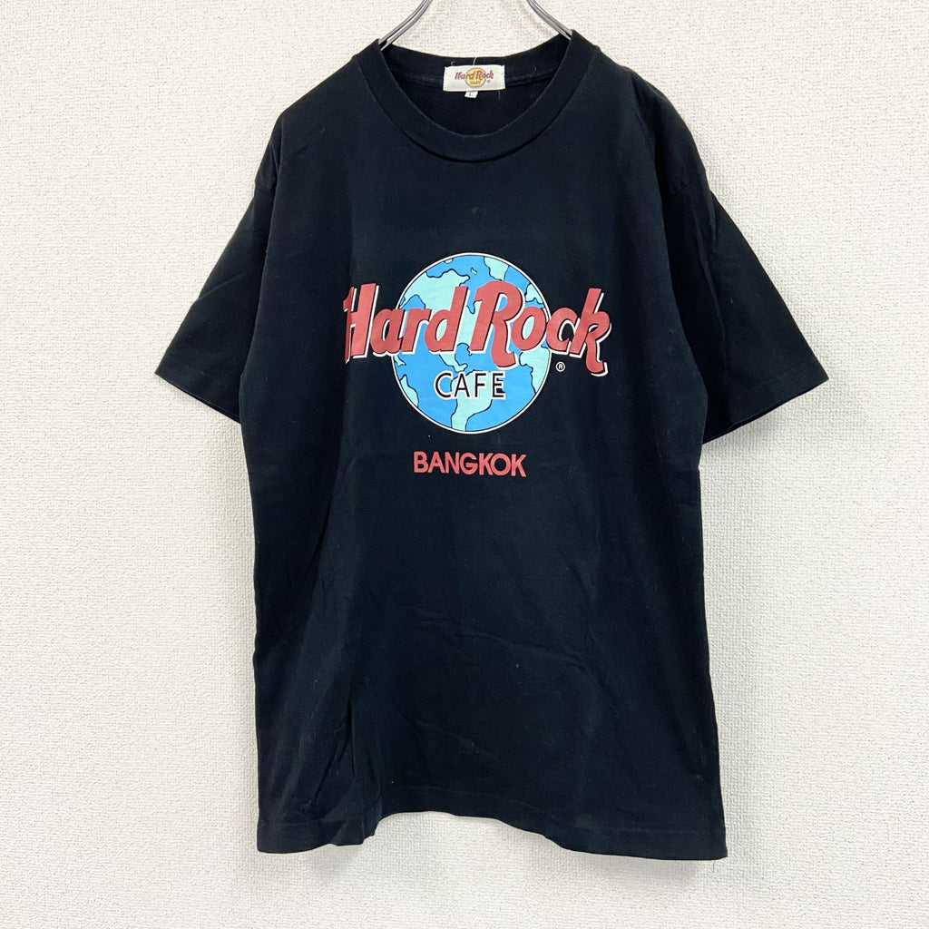 Hard Rock CAFE　ハードロックカフェ　半袖プリントＴシャツ　黒　ブラック　Lサイズ