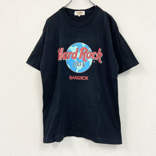 Hard Rock CAFE　ハードロックカフェ　半袖プリントＴシャツ　黒　ブラック　Lサイズ