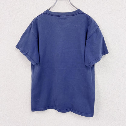 90s　NIKE　ナイキ　NIKE TOWN　半袖プリントTシャツ　ヴィンテージ　紺　ネイビー　Sサイズ