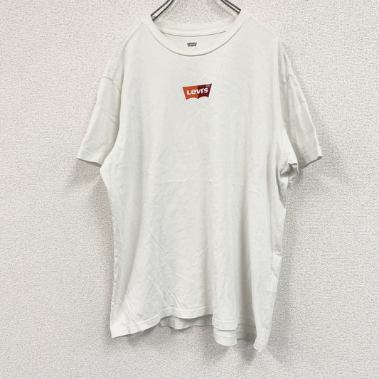 Levi’s　リーバイス　BEAMS　ビームス　半袖コラボプリントＴシャツ　白　ホワイト　Lサイズ