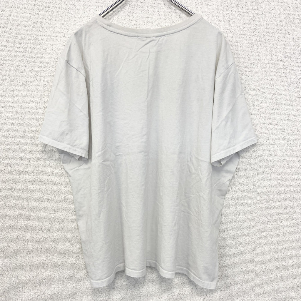 古着 used　MARVEL　マーベル コミック　オリジナル半袖プリントTシャツ　スパイダーマン　クルーネック　白　2XLサイズ