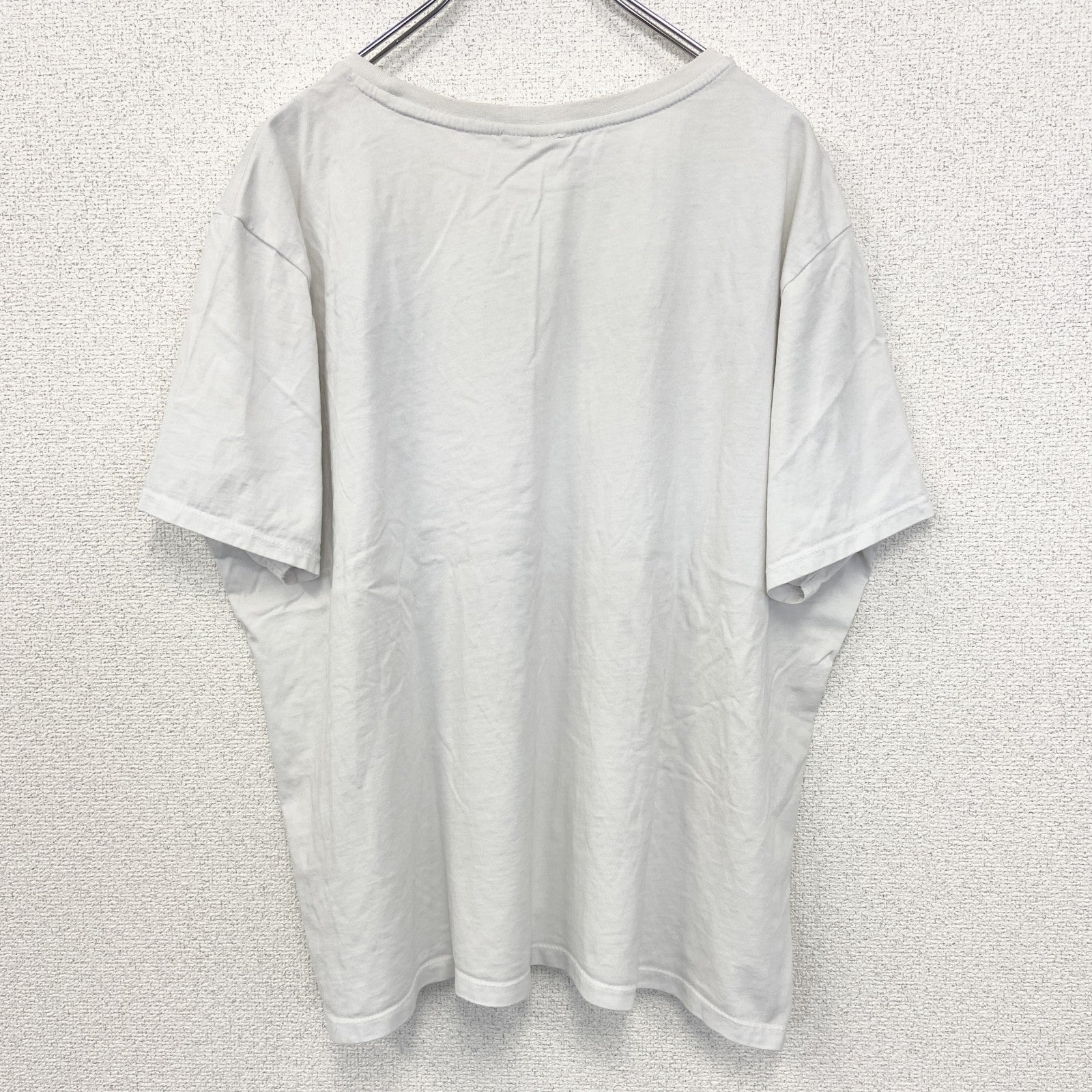 古着 used　MARVEL　マーベル コミック　オリジナル半袖プリントTシャツ　スパイダーマン　クルーネック　白　2XLサイズ