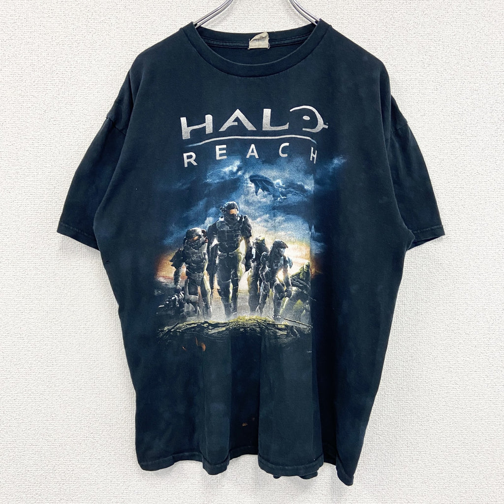 GILDAN　ギルダン　半袖プリントTシャツ　黒　ブラック　XLサイズ
