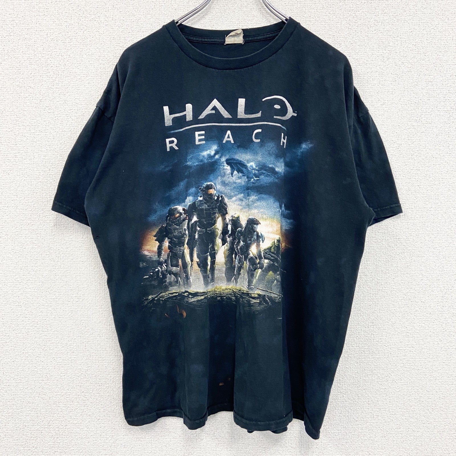 GILDAN　ギルダン　半袖プリントTシャツ　黒　ブラック　XLサイズ