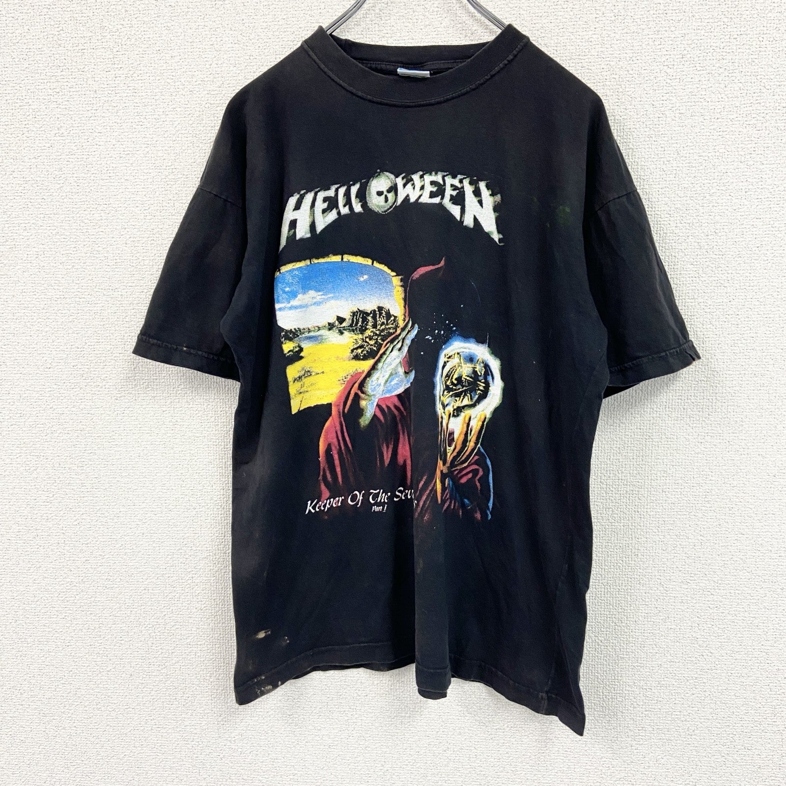 TUCANO PRETO　半袖プリントＴシャツ　HELLO WEEN　黒　ブラック　Lサイズ