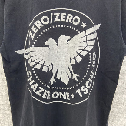 古着 used　FRUIT OF THE LOOM　半袖プリントTシャツ　鳥　カジュアル　春夏服　クルーネック　黒　Sサイズ